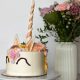 Gâteau d’anniversaire sur le thème des licornes