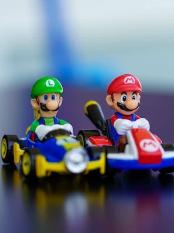 Anniversaire enfant thème de Mario Kart avec des animateurs à Paris